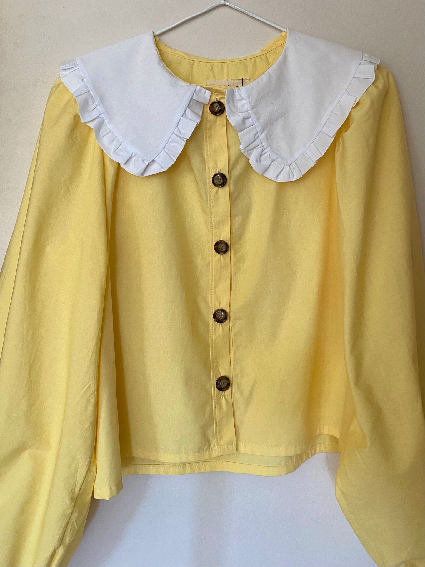 olivia yellow blouse
