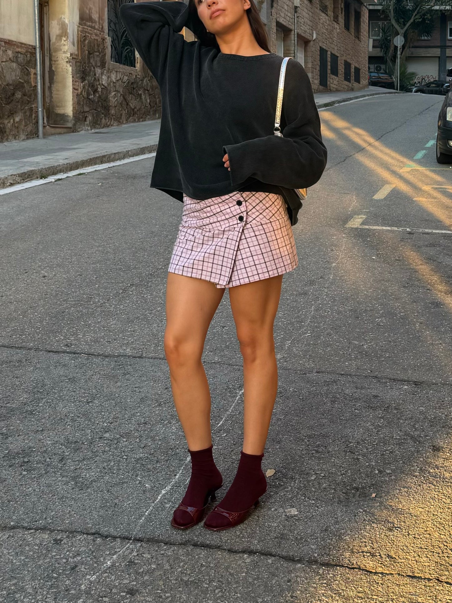 élysée pink skirt