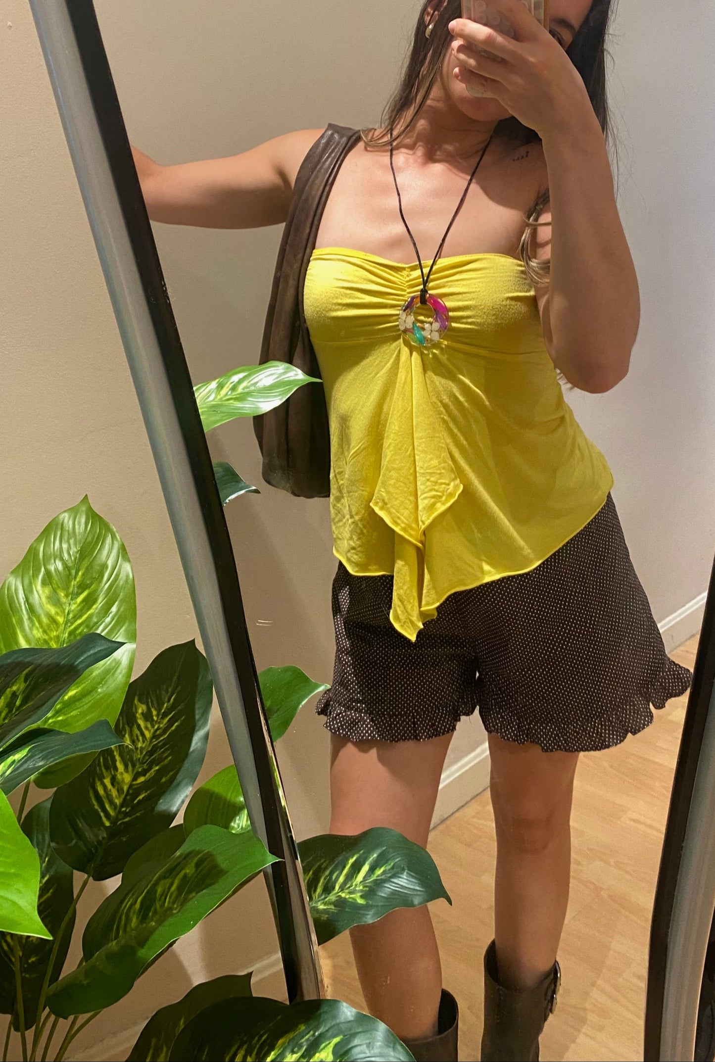 lily brown shorts
