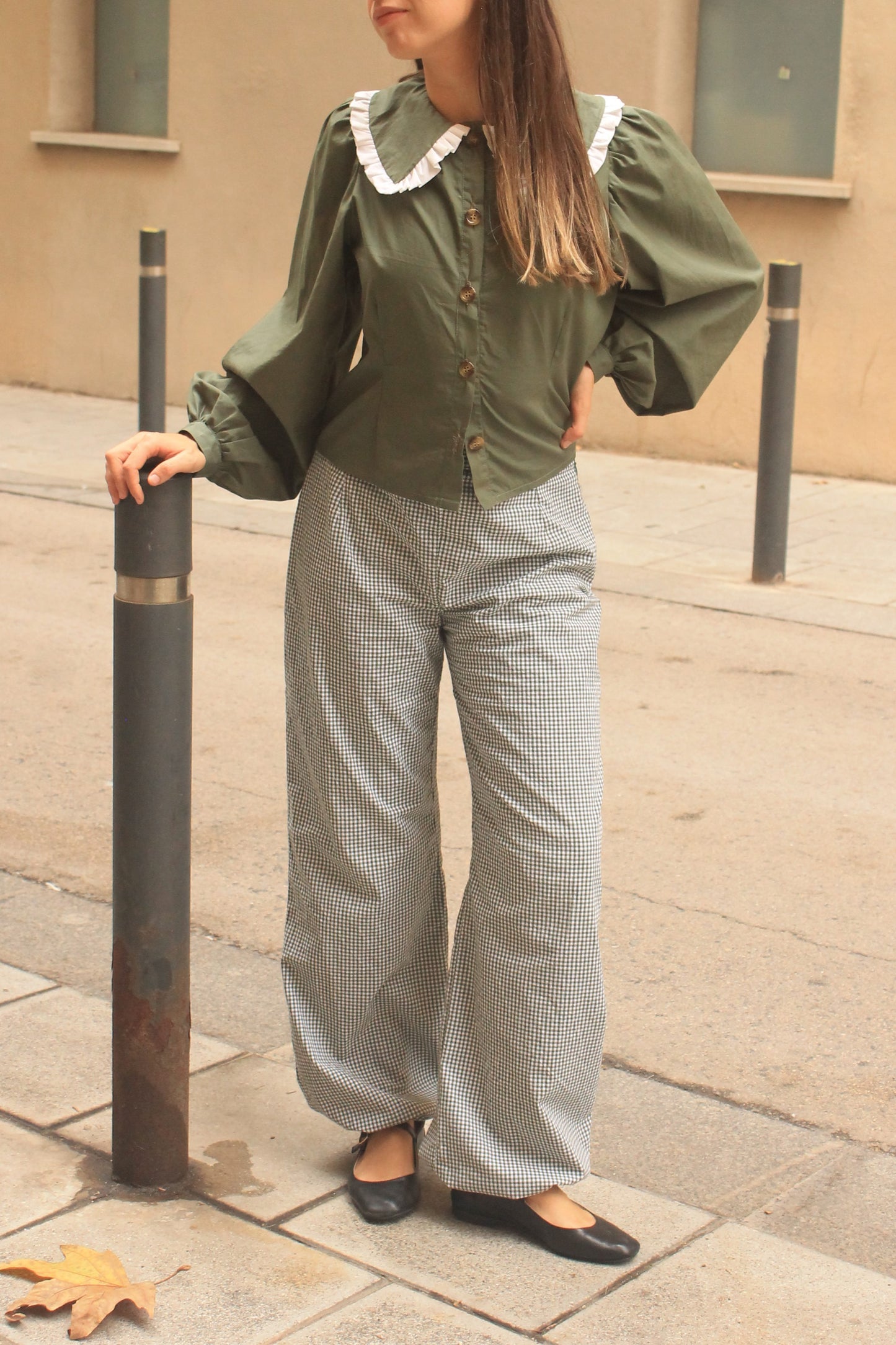 grace green pants