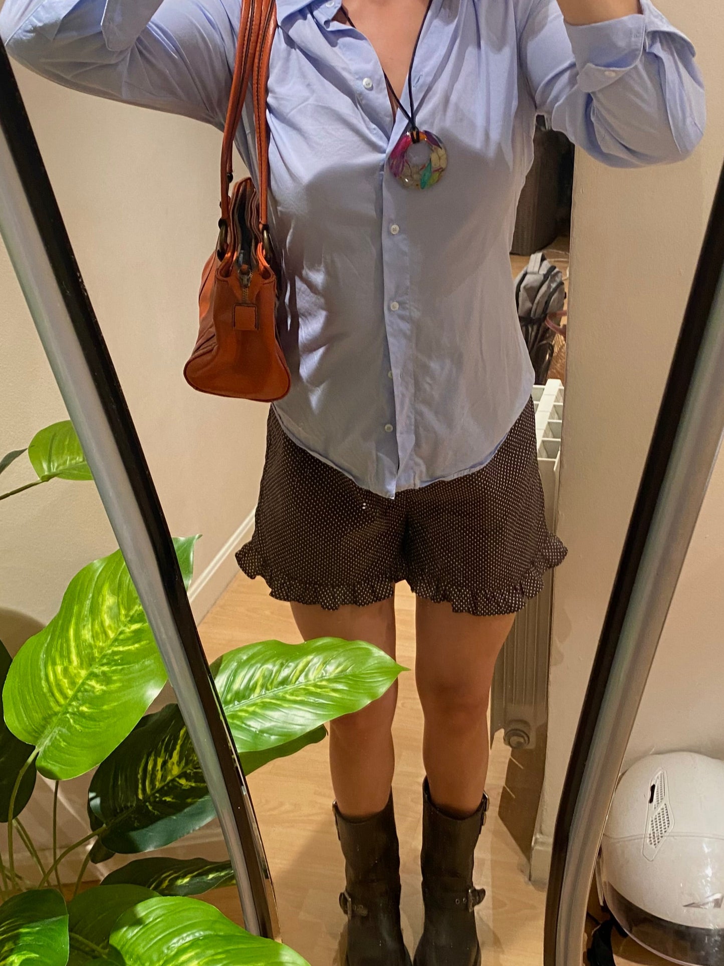 lily brown shorts