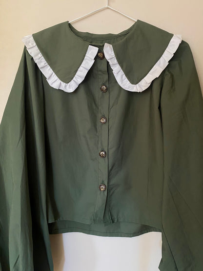 blusa olivia green