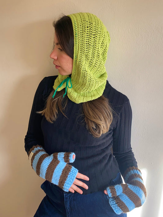 balaclava light green