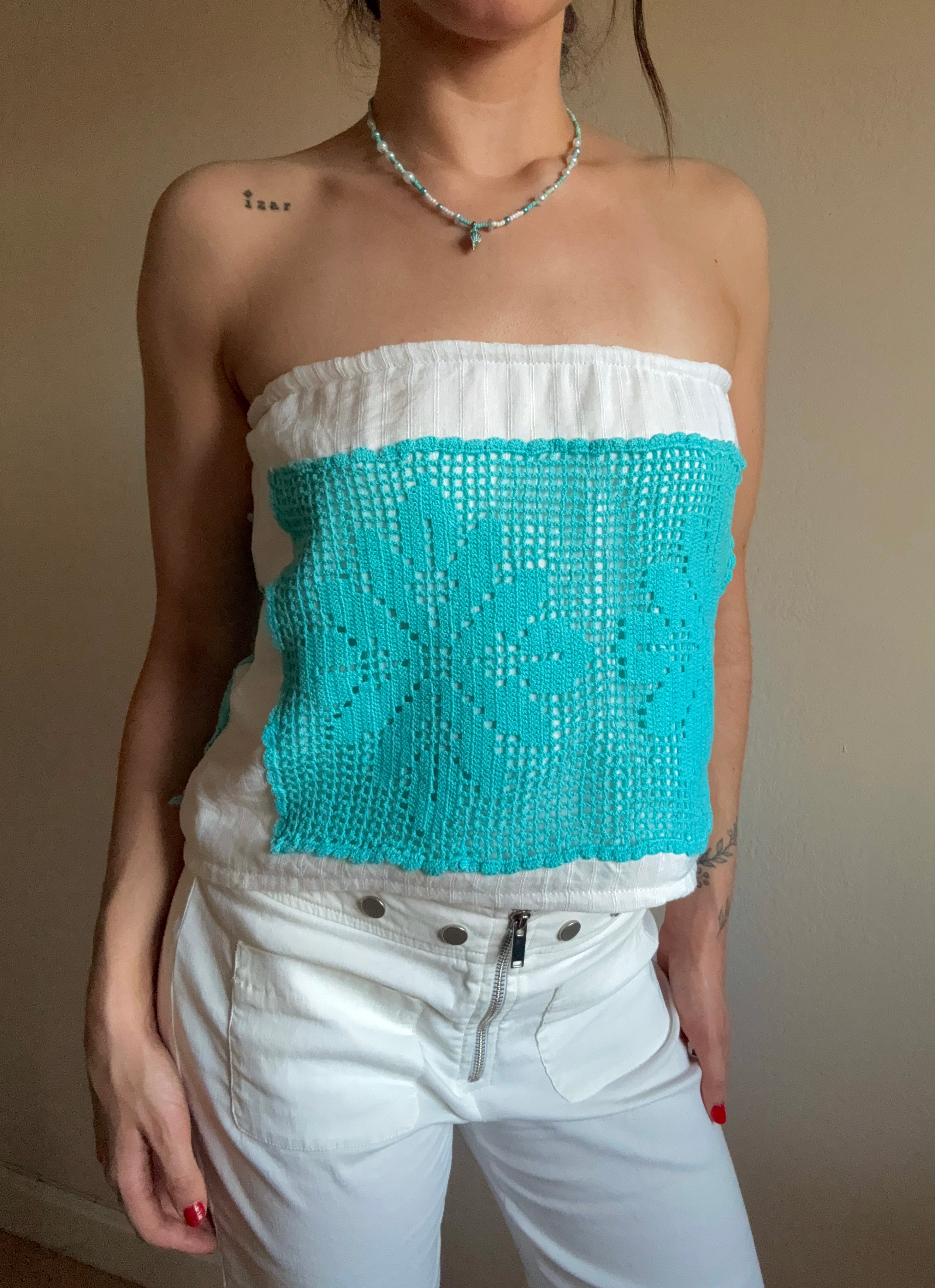 aqua skirt