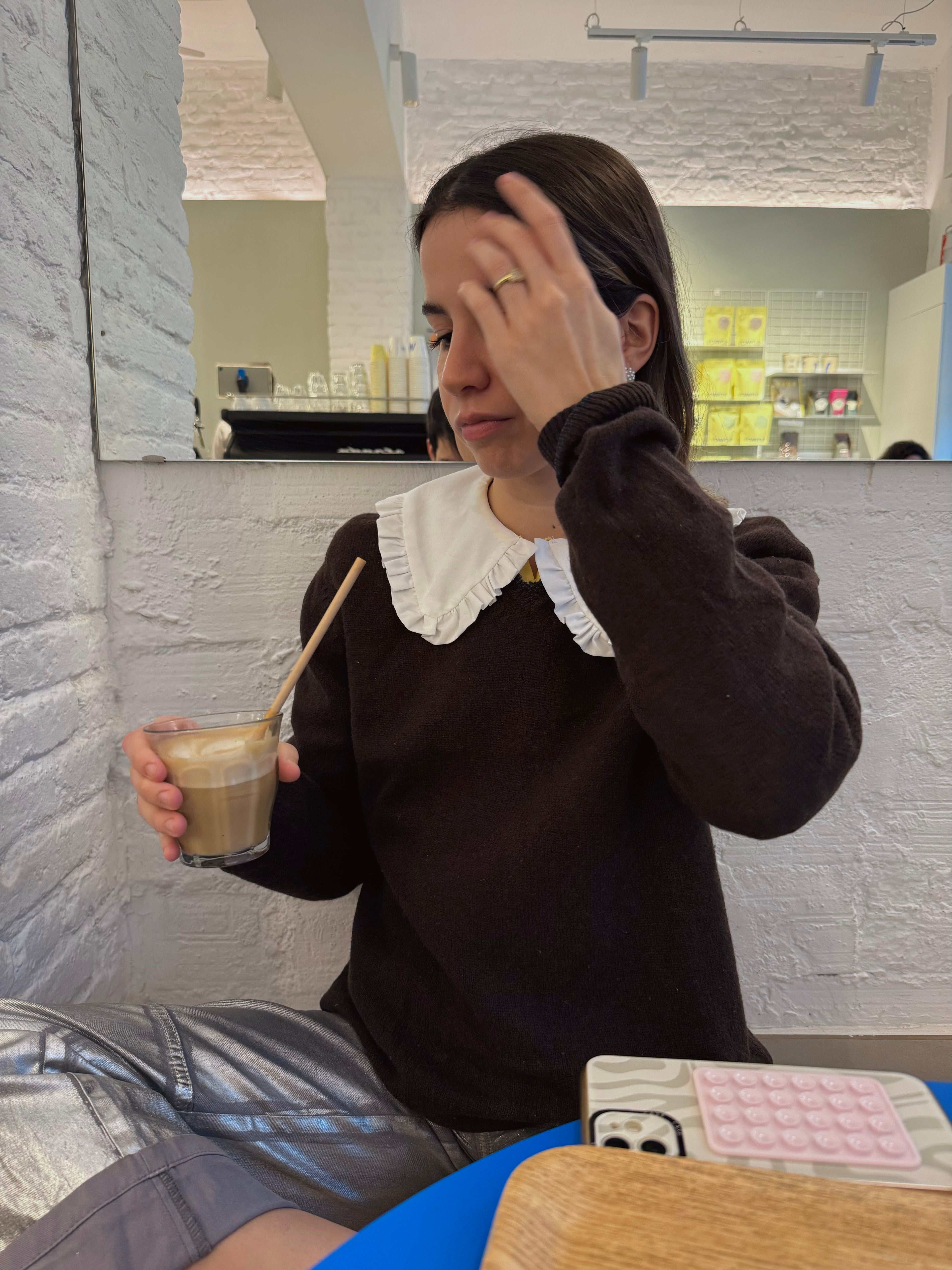 olivia yellow blouse