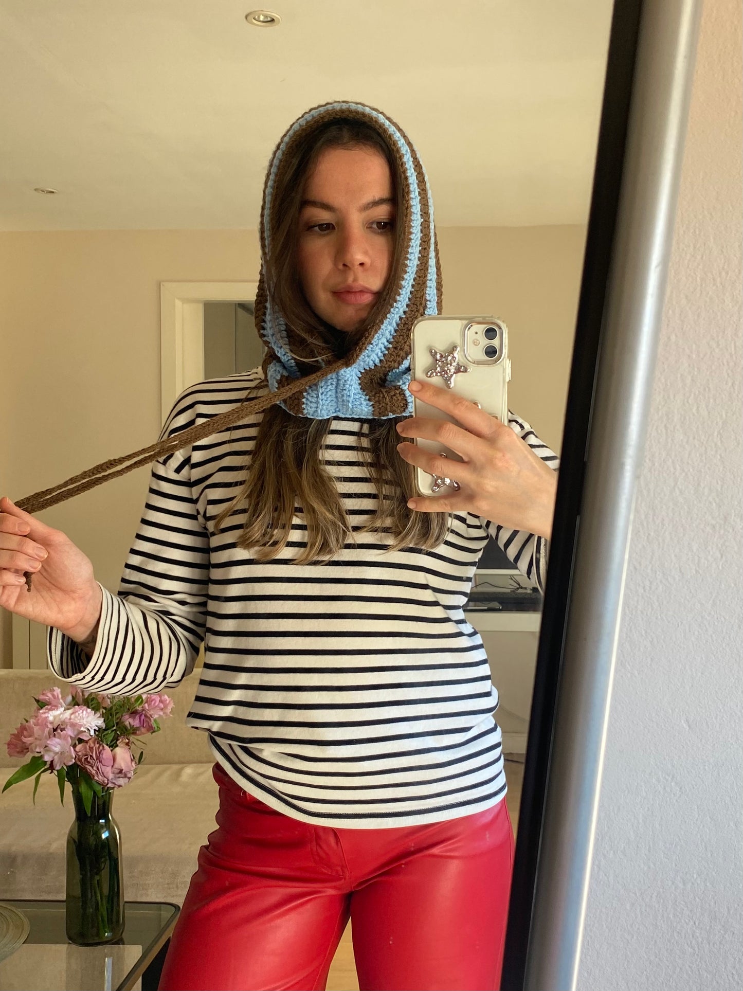 balaclava blue brown