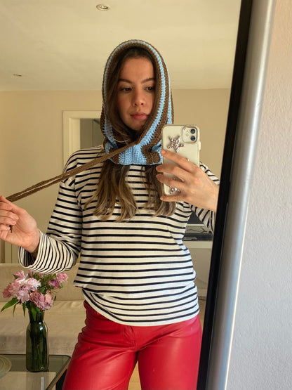 balaclava blue brown