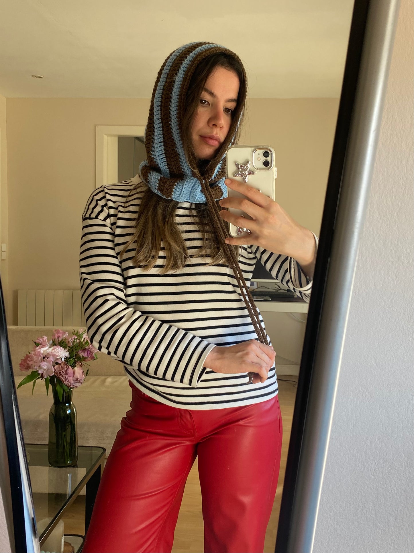 balaclava blue brown