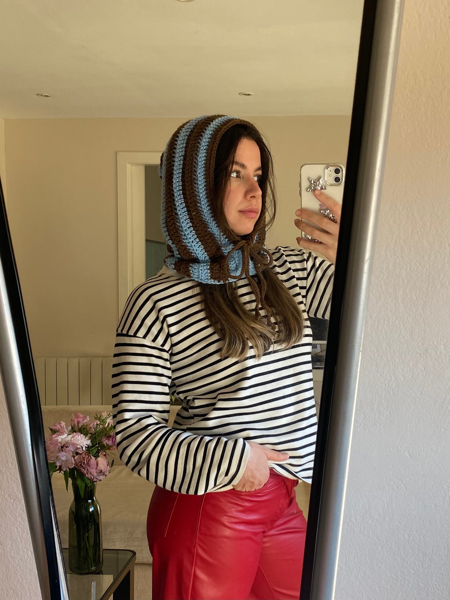 balaclava blue brown