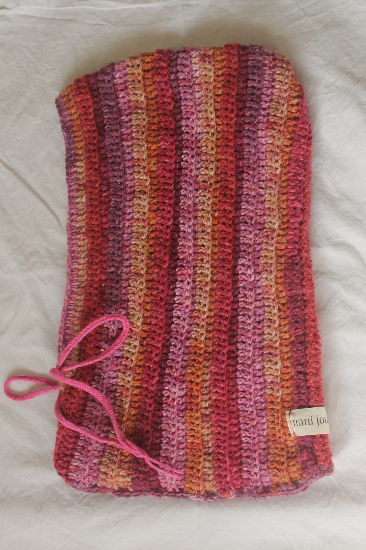 balaclava pink rainbow