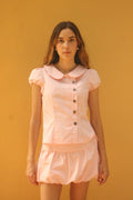hodei blouse pink