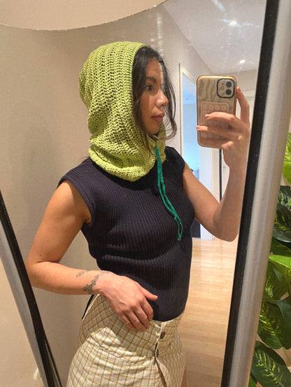 balaclava light green