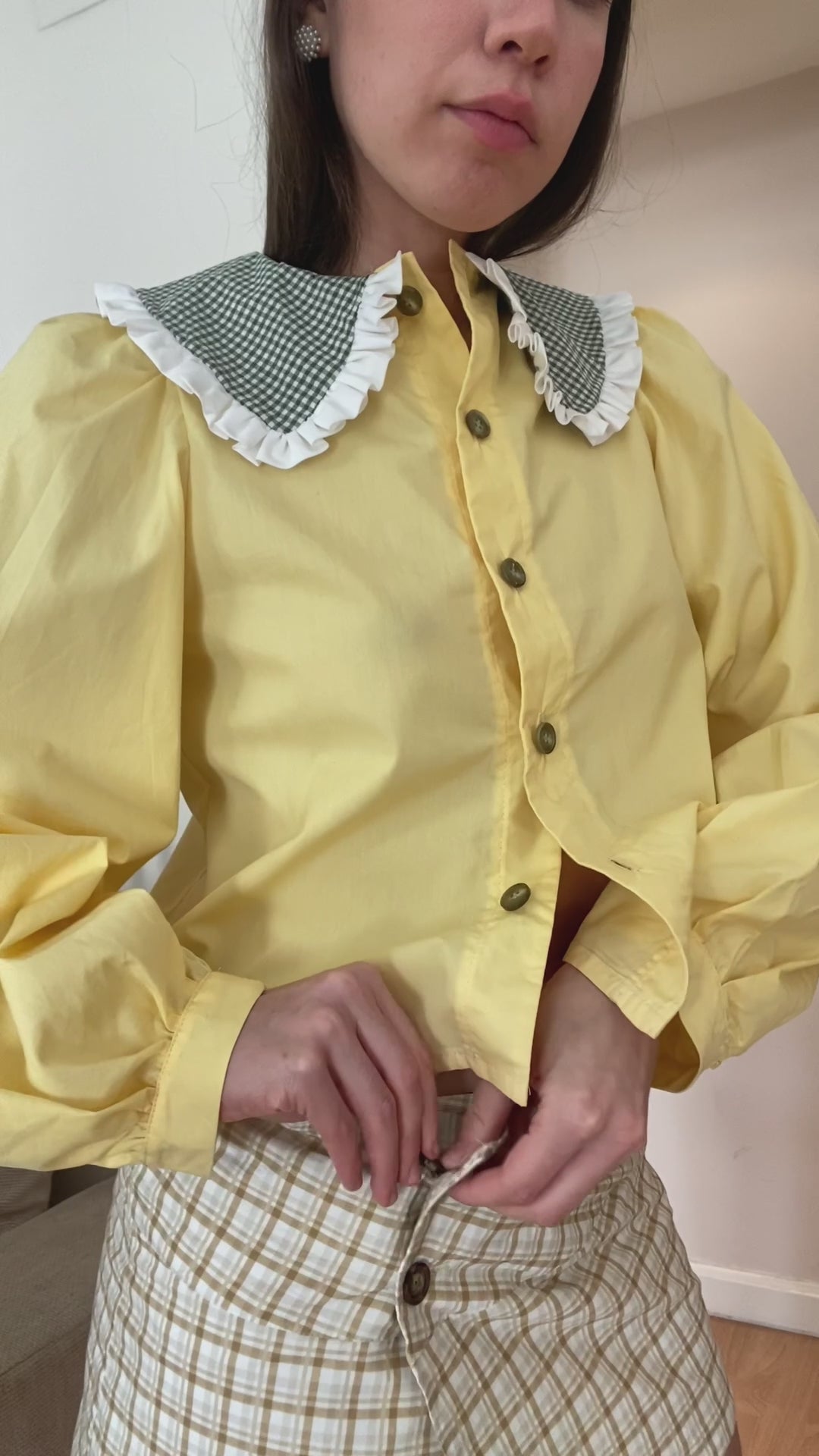 olivia yellow blouse special edition